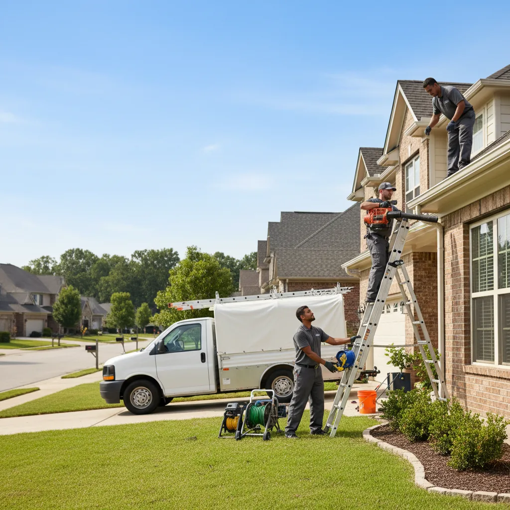 Home Gutter Service in Enochs, TX near me